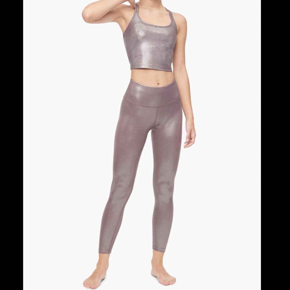 Calvin Klein 2 Piece Performance Set Metallic Print